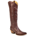 Stetson Sutton (Wine) - Women's Tall Cowgirl Boot
