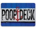 Poop Deck - Metal Sign by Lone Star Art