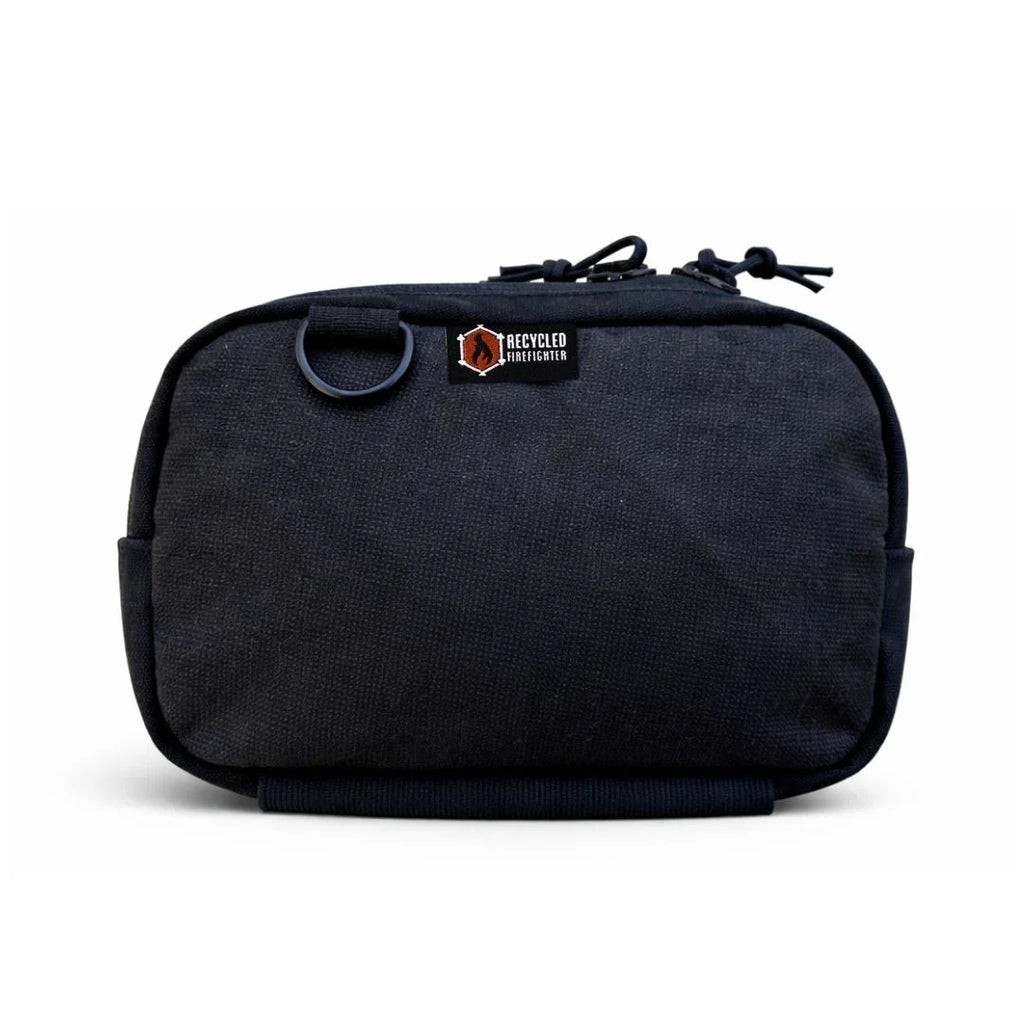 Recycled Firefighter TrailHound Fanny Pack - Bunker Gear Edition