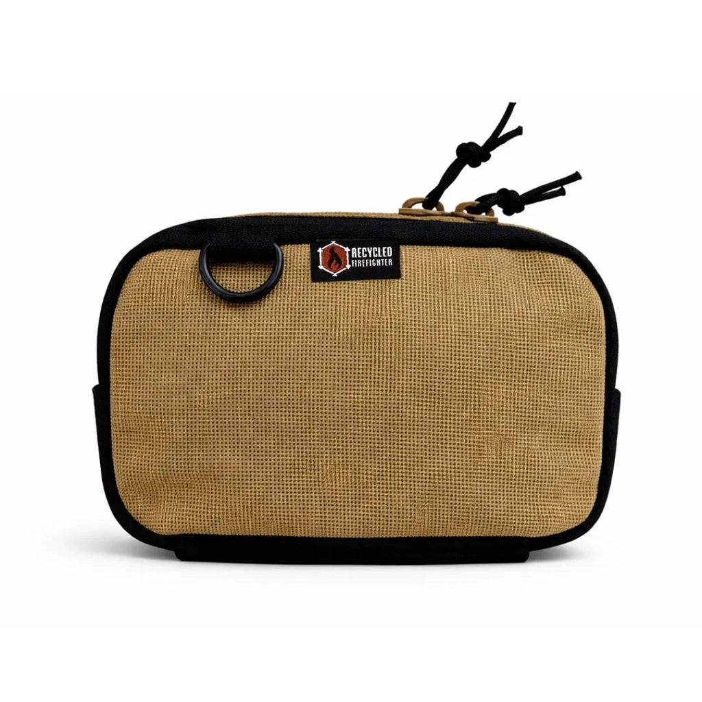 Recycled Firefighter TrailHound Fanny Pack - Bunker Gear Edition
