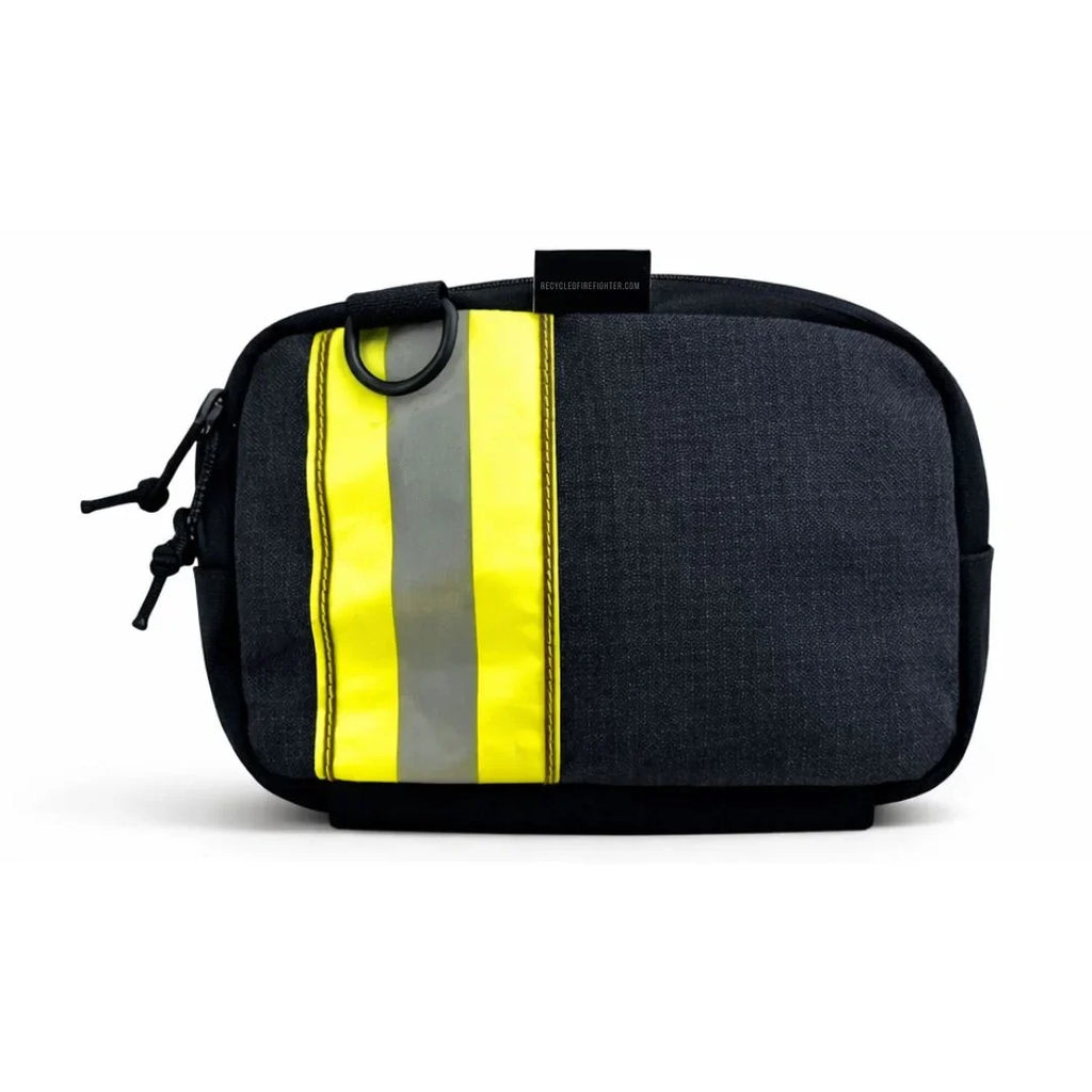 Recycled Firefighter TrailHound Fanny Pack - Bunker Gear Edition