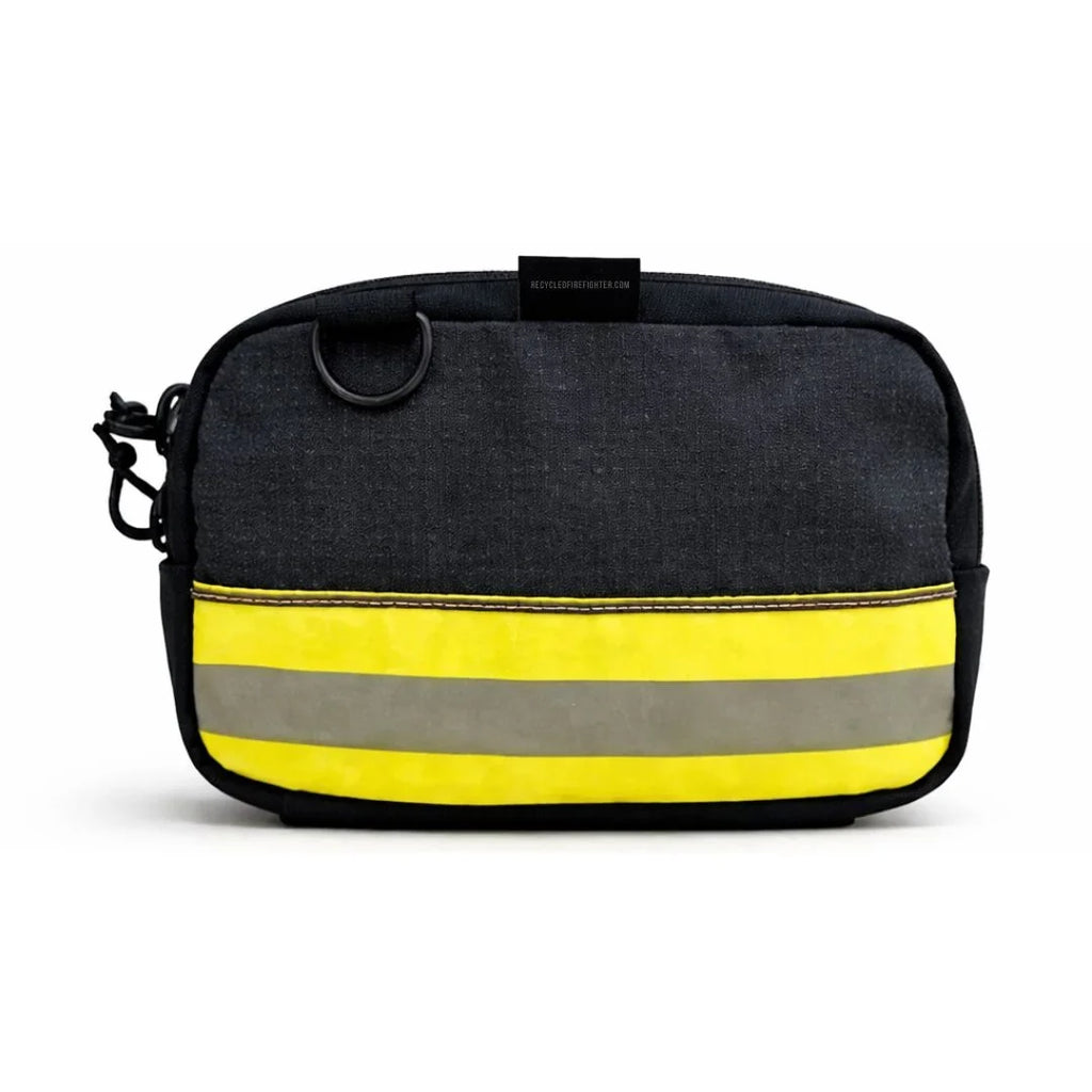 Recycled Firefighter TrailHound Fanny Pack - Bunker Gear Edition