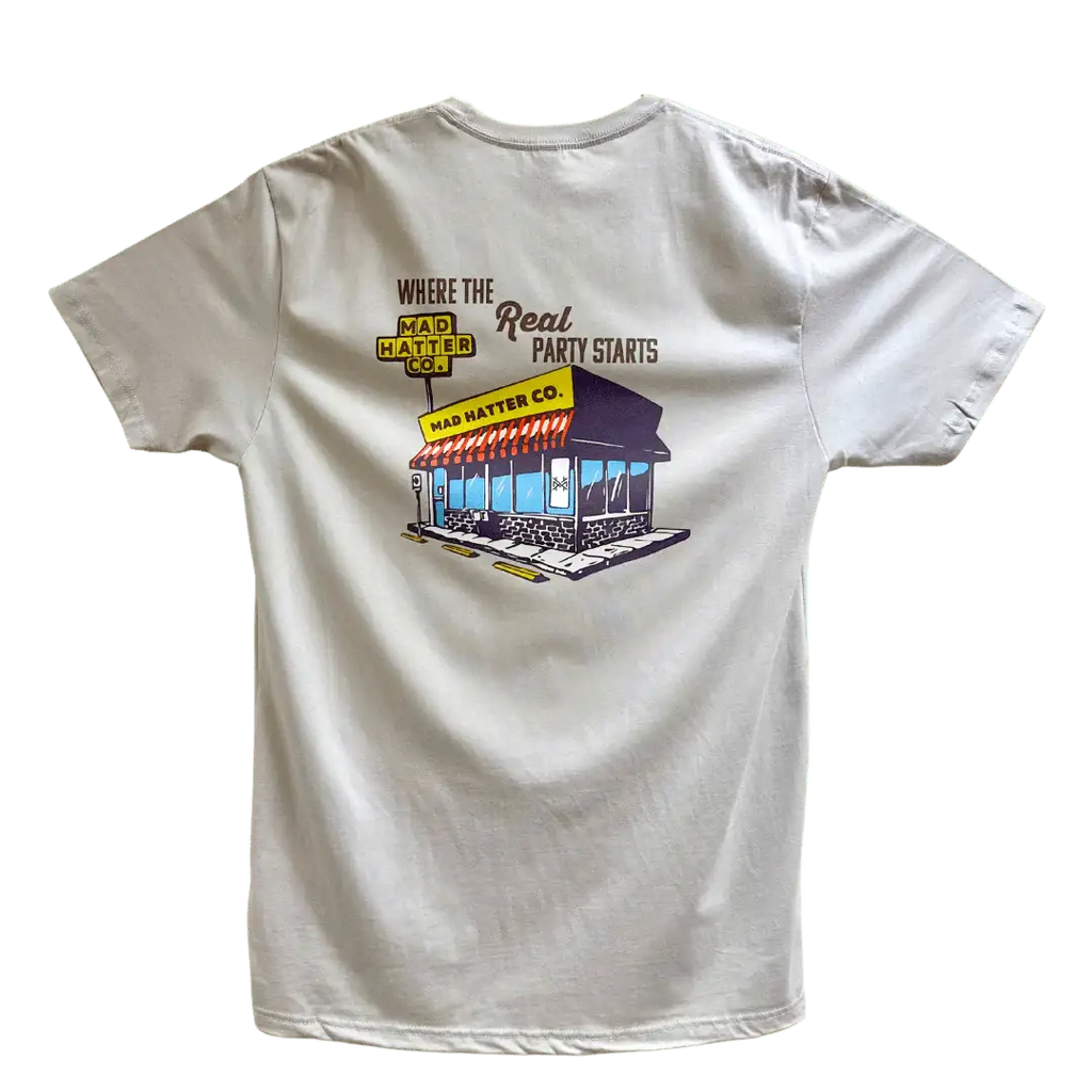 The Mad Hatter Where The Real Party Starts T-Shirt